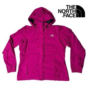 The North Face Women's Magenta Pink Rain Jacket Size XL